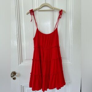 Mini Red Dress